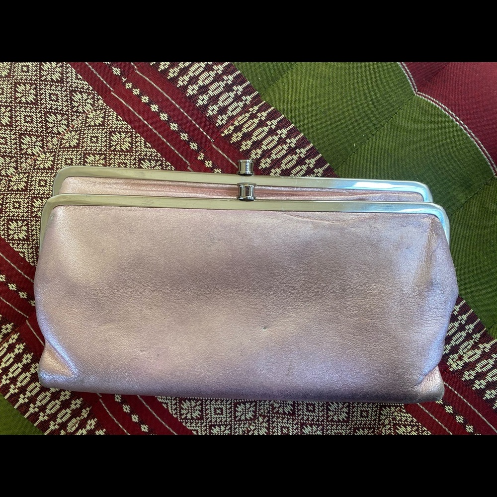 Shimmer-Pink HOBO Wallet